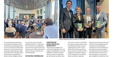 Bijeenkomst in Belvedere over Regionaal Investeren